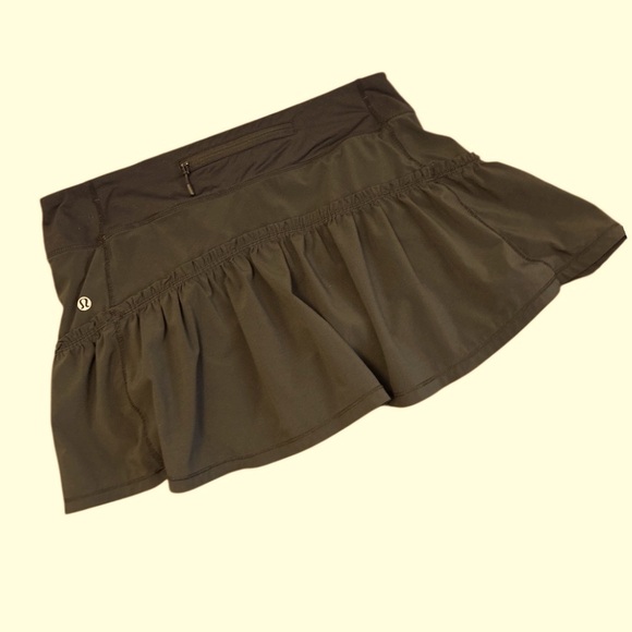 Lululemon Black Ruffle Skirt - Picture 5 of 9